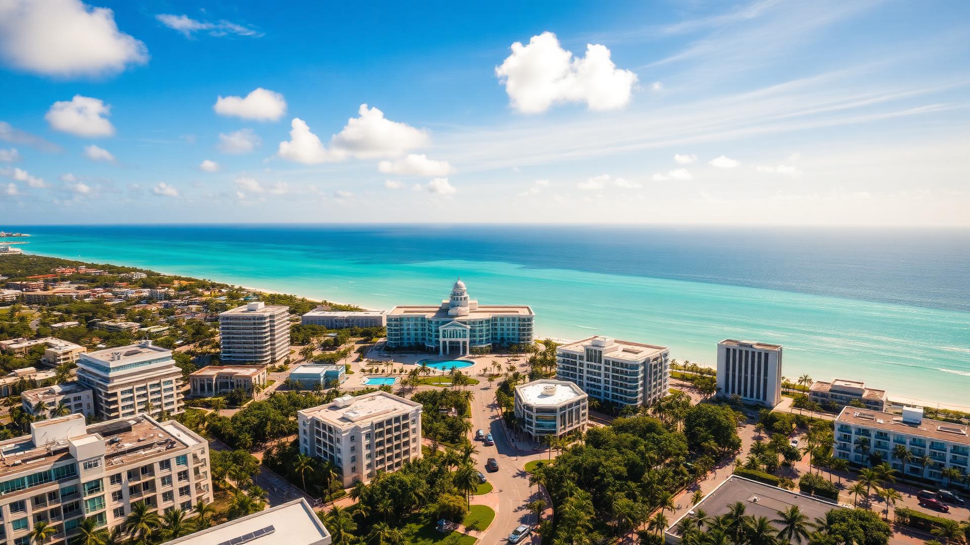 Florida coastal cityscape